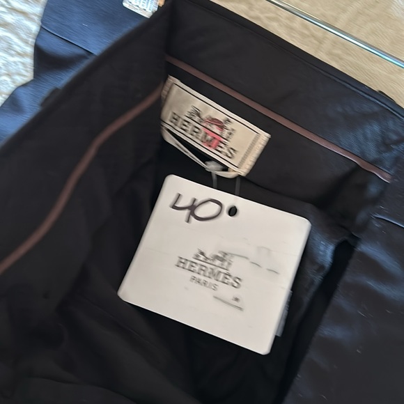 Hermès men’s St.Germain cotton slim pant - Picture 3 of 7